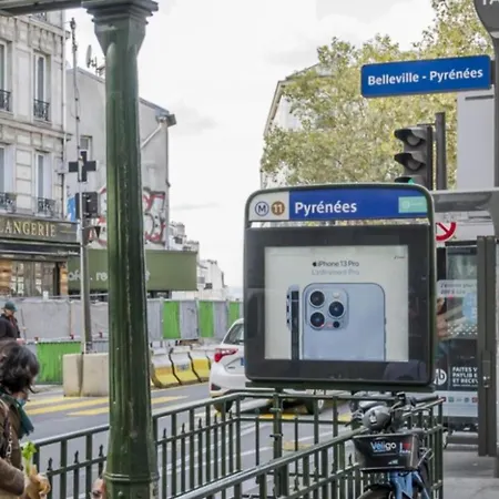 Lägenhet Cosy Art Paris